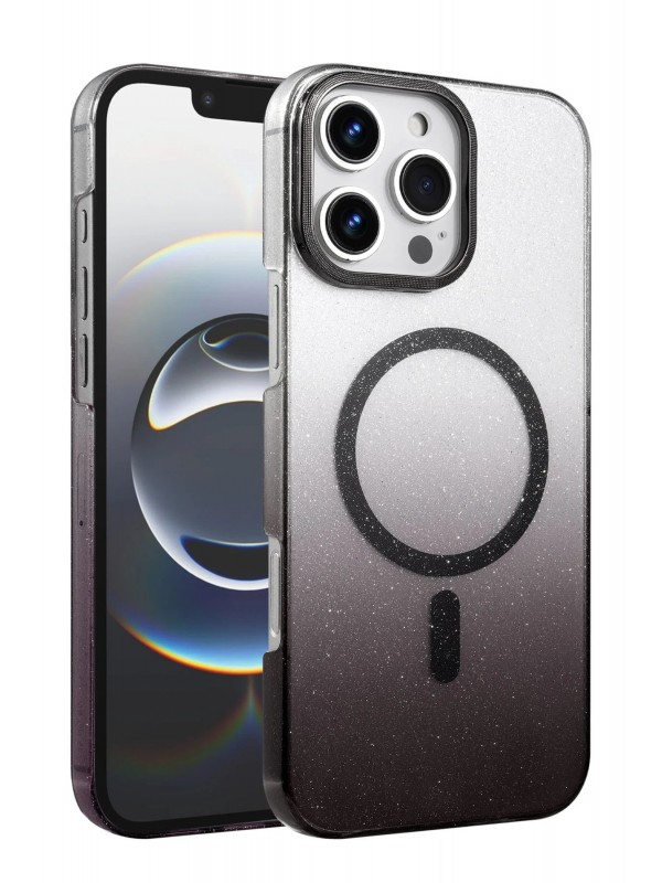 LRZ02 Apple iPhone 16 Pro Max Glossy Magsafe Kapak - Siyah&hellip;