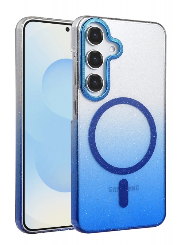 LRZ02 Samsung Galaxy S23 FE Glossy Magsafe Kapak - Mavi&hellip;