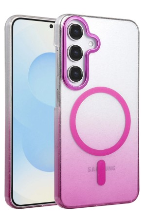 LRZ02 Samsung Galaxy S24 FE Glossy Magsafe Kapak - Mor&hellip;