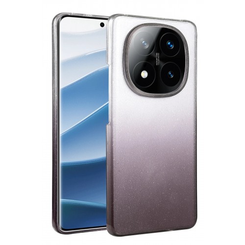 LRZ02 Xiaomi Redmi Note 14 Pro 5G Glossy Kapak - Siyah