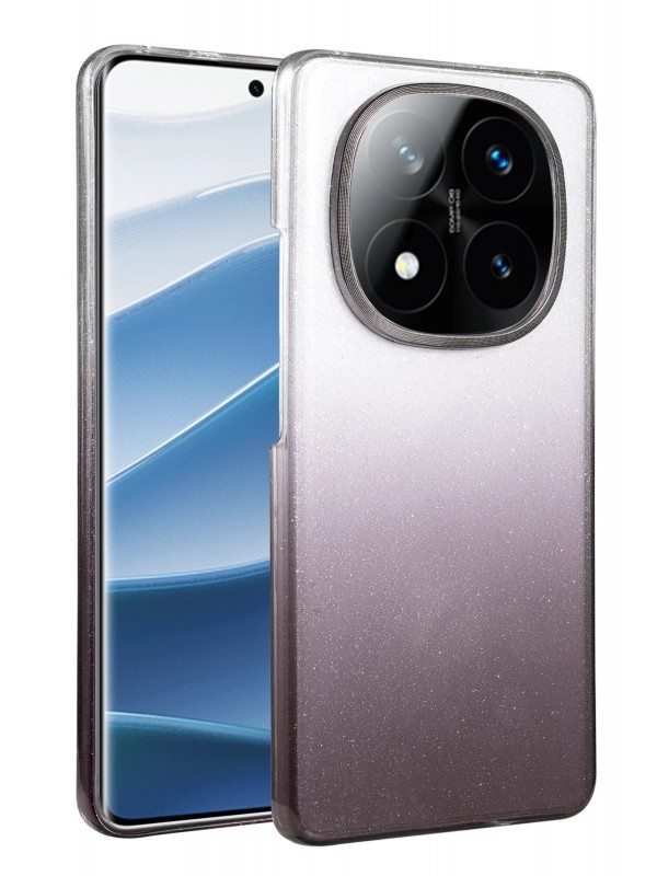 LRZ02 Xiaomi Redmi Note 14 Pro 5G Glossy Kapak - Siyah&hellip;