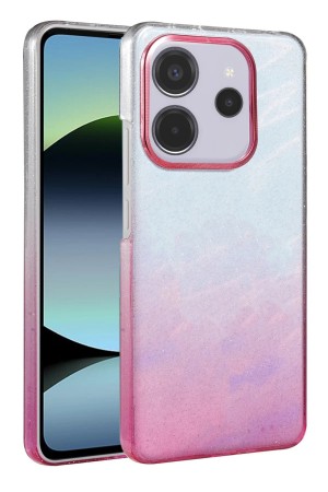 LRZ02 Xiaomi Redmi 12 Glossy Kapak - Pembe&hellip;