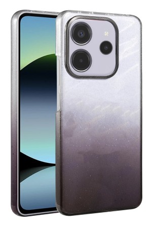 LRZ02 Xiaomi Redmi 12 Glossy Kapak - Siyah&hellip;