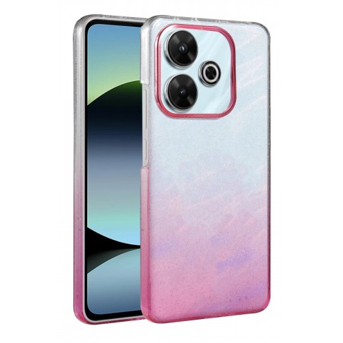 LRZ02 Xiaomi Redmi 13 4G Glossy Kapak - Pembe