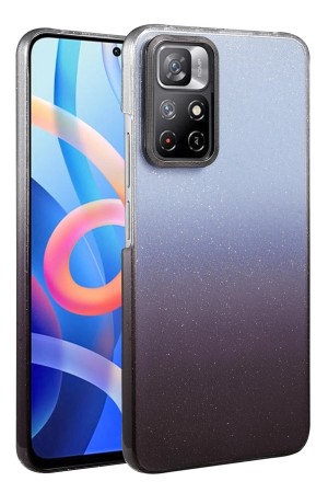LRZ02 Xiaomi Redmi Note 11 Pro Glossy Kapak - Siyah&hellip;
