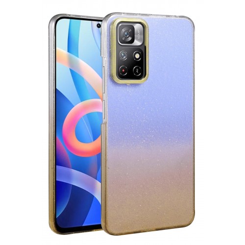 LRZ02 Xiaomi Redmi Note 11 Pro Glossy Kapak - Çöl Titanyum