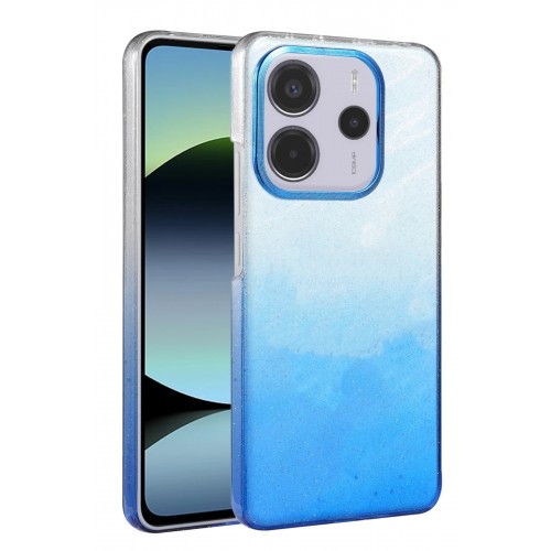 LRZ02 Xiaomi Redmi Note 14 4G Glossy Kapak - Mavi