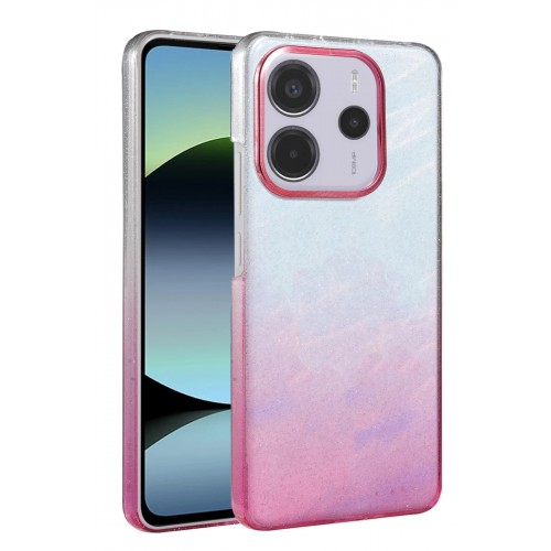 LRZ02 Xiaomi Redmi Note 14 4G Glossy Kapak - Pembe