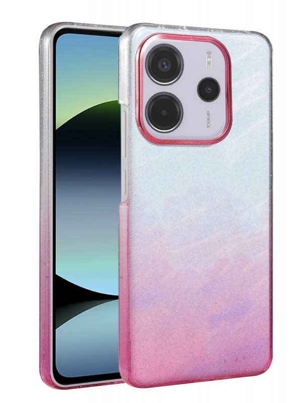 LRZ02 Xiaomi Redmi Note 14 4G Glossy Kapak - Pembe&hellip;