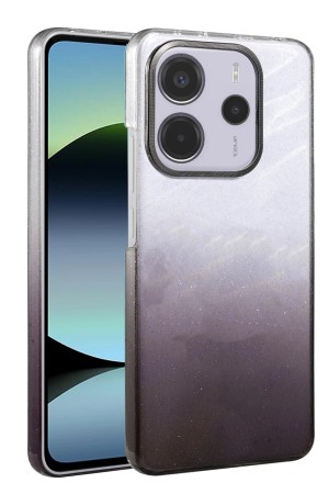 LRZ02 Xiaomi Redmi Note 14 4G Glossy Kapak - Siyah&hellip;