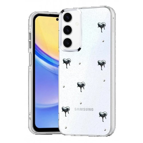 LRZ02 Samsung Galaxy A16 5G Fiyonk Desenli Kapak - Desen 9