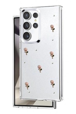 LRZ02 Samsung Galaxy S25 Ultra Fiyonk Desenli Kapak - Desen 5&hellip;