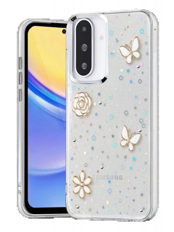 LRZ02 Samsung Galaxy A36 Fiyonk Desenli Kapak - Desen 2&hellip;