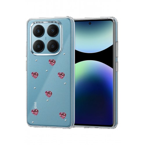 LRZ02 Xiaomi Redmi Note 14 Pro 4G Fiyonk Desenli Kapak - Desen 4