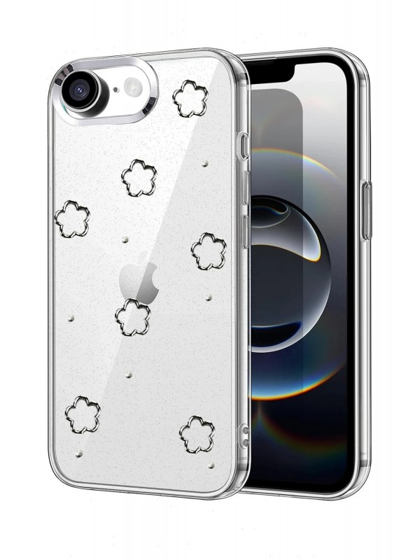 LRZ02 Apple iPhone 16E Fiyonk Desenli Kapak - Desen 3&hellip;