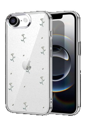 LRZ02 Apple iPhone 16E Fiyonk Desenli Kapak - Desen 7&hellip;