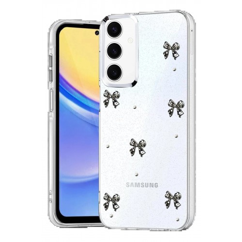 LRZ02 Samsung Galaxy A34 5G Fiyonk Desenli Kapak - Desen 10