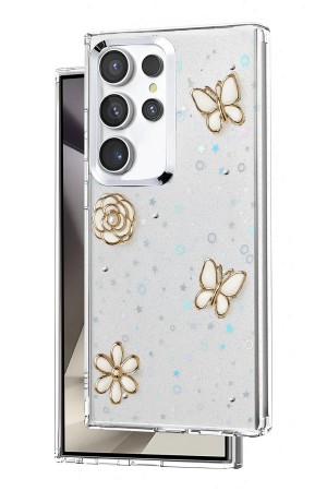 LRZ02 Samsung Galaxy S24 Ultra Fiyonk Desenli Kapak - Desen 2&hellip;