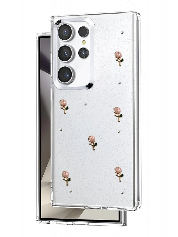 LRZ02 Samsung Galaxy S24 Ultra Fiyonk Desenli Kapak - Desen 5&hellip;