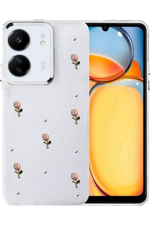 LRZ02 Xiaomi Redmi 13C Fiyonk Desenli Kapak - Desen 5&hellip;