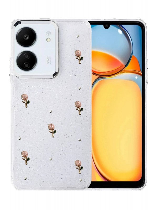 LRZ02 Xiaomi Redmi 13C Fiyonk Desenli Kapak - Desen 5&hellip;