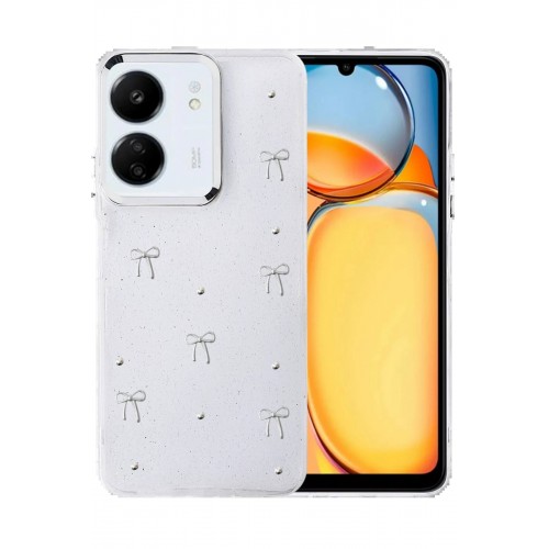 LRZ02 Xiaomi Redmi 13C Fiyonk Desenli Kapak - Desen 6