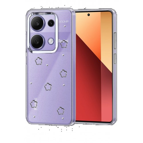 LRZ02 Xiaomi Redmi Note 13 Pro 4G Fiyonk Desenli Kapak - Desen 3