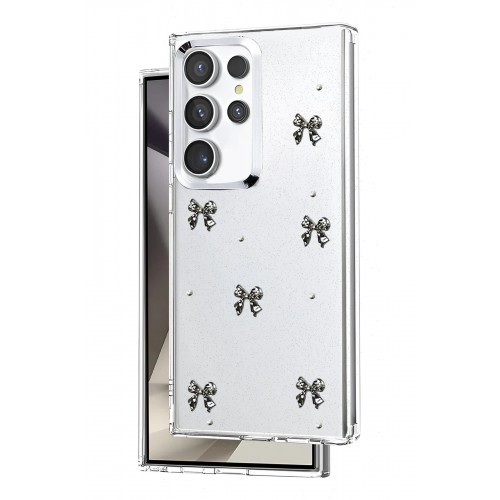 LRZ02 Samsung Galaxy S23 Ultra Fiyonk Desenli Kapak - Desen 10