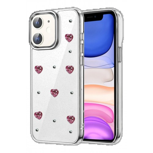 LRZ02 Apple iPhone 11 Fiyonk Desenli Kapak - Desen 4