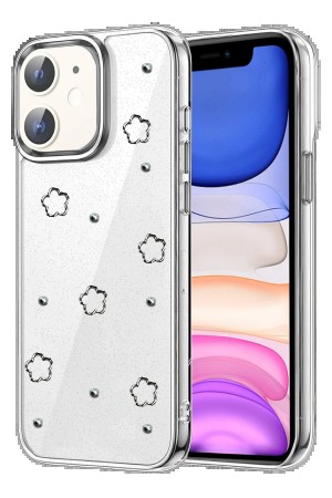 LRZ02 Apple iPhone 12 Fiyonk Desenli Kapak - Desen 3&hellip;