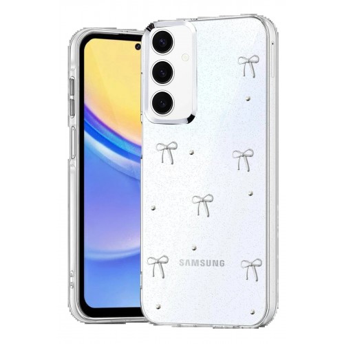 LRZ02 Samsung Galaxy A15 4G Fiyonk Desenli Kapak - Desen 6