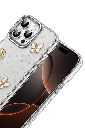 LRZ02 Apple iPhone 16 Pro Max Fiyonk Desenli Kapak - Desen 8&hellip;