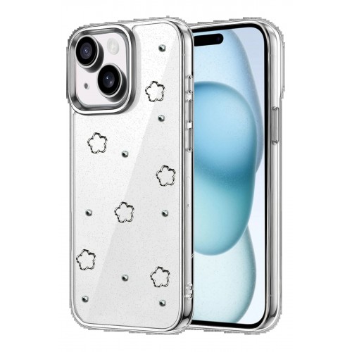 LRZ02 Apple iPhone 14 Fiyonk Desenli Kapak - Desen 3