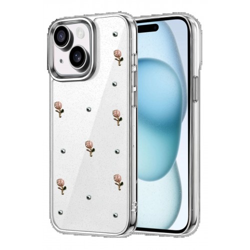 LRZ02 Apple iPhone 14 Fiyonk Desenli Kapak - Desen 5