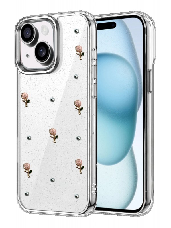 LRZ02 Apple iPhone 14 Fiyonk Desenli Kapak - Desen 5&hellip;