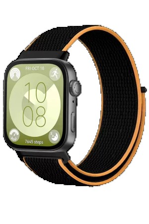 LRZ02 Huawei Fit 4 Hasırlı Cırtcırtlı Kordon - Siyah-Turuncu… LRZ02 Huawei Fit 4 Hasırlı Cırtcırtlı Kordon - Siyah-Turuncu…