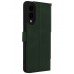 LRZ02 Samsung Galaxy S25 Edge Trend S Plus Kapaklı Kılıf - Koyu Yeşil