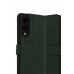 LRZ02 Samsung Galaxy S25 Edge Trend S Plus Kapaklı Kılıf - Koyu Yeşil