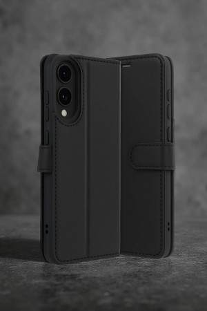 LRZ02 Samsung Galaxy S25 Edge Trend S Plus Kapaklı Kılıf - Siyah&hellip;