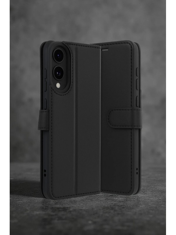 LRZ02 Samsung Galaxy S25 Edge Trend S Plus Kapaklı Kılıf - Siyah&hellip;