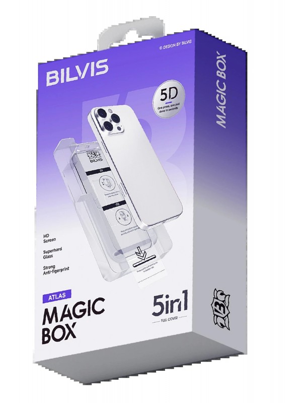 LRZ02 Apple iPhone 16 Pro Max Bilvis 5in1 3D Magic Cam Ekran Koruyucu - Si&hellip;