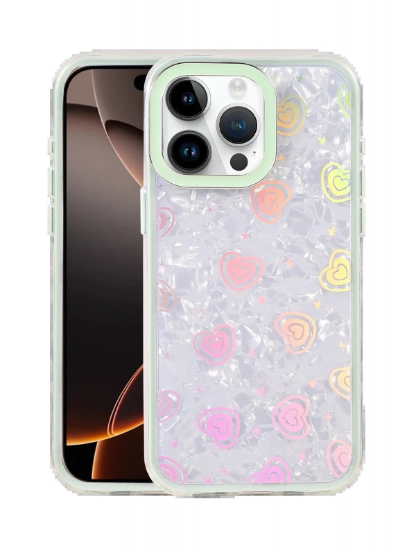 LRZ02 Apple iPhone 14 Pro Max Lumi Desenli Kapak - Mavi&hellip;