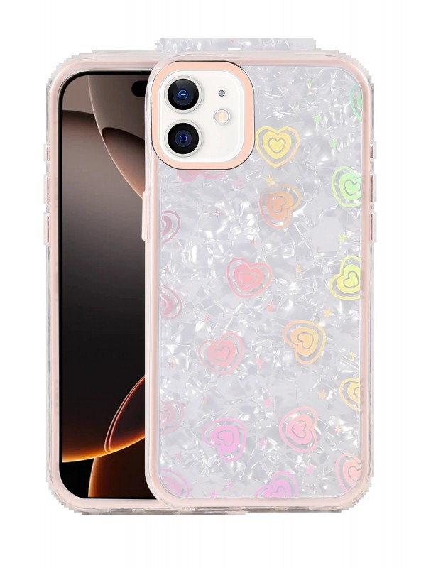 LRZ02 Apple iPhone 11 Lumi Desenli Kapak - Pembe&hellip;