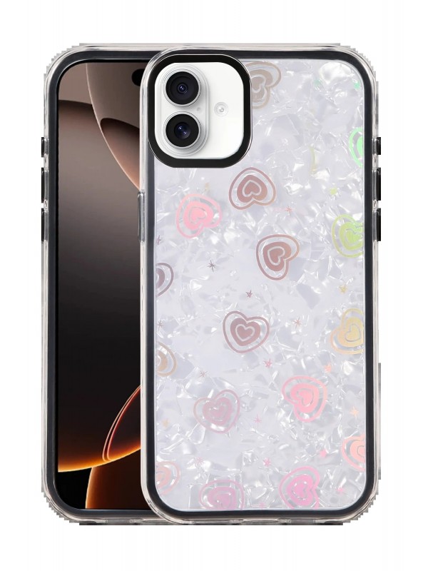 LRZ02 Apple iPhone 16 Lumi Desenli Kapak - Siyah&hellip;