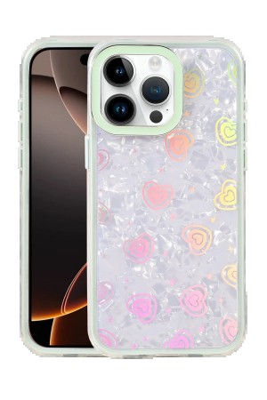 LRZ02 Apple iPhone 16 Pro Max Lumi Desenli Kapak - Mavi&hellip;