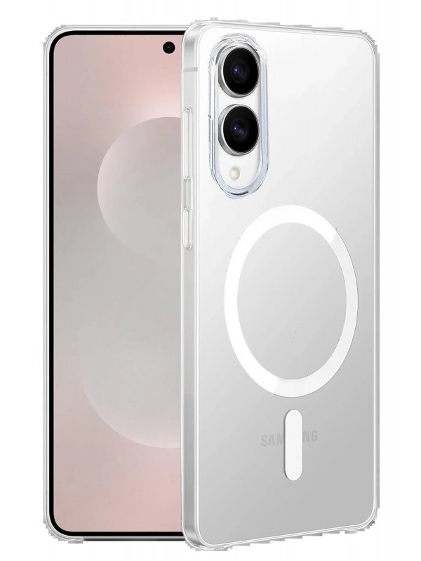 LRZ02 Samsung Galaxy S25 Edge Kılıf PC Zara Magsafe Şeffaf Kılıf - Ş&hellip;