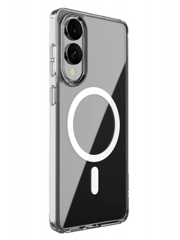 LRZ02 Samsung Galaxy S25 Edge Kılıf Magneticsafe Şeffaf Silikon - Şeff&hellip;