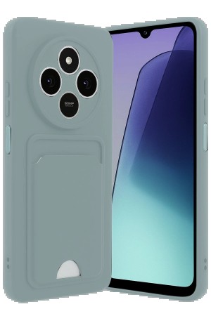 LRZ02 Xiaomi Redmi 14C Kelvin Kartvizitli Silikon - Açık Yeşil&hellip;