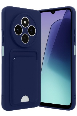 LRZ02 Xiaomi Redmi 14C Kelvin Kartvizitli Silikon - Lacivert&hellip;