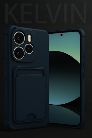 LRZ02 Xiaomi Redmi Note 14 4G Kelvin Kartvizitli Silikon - Bordo&hellip;